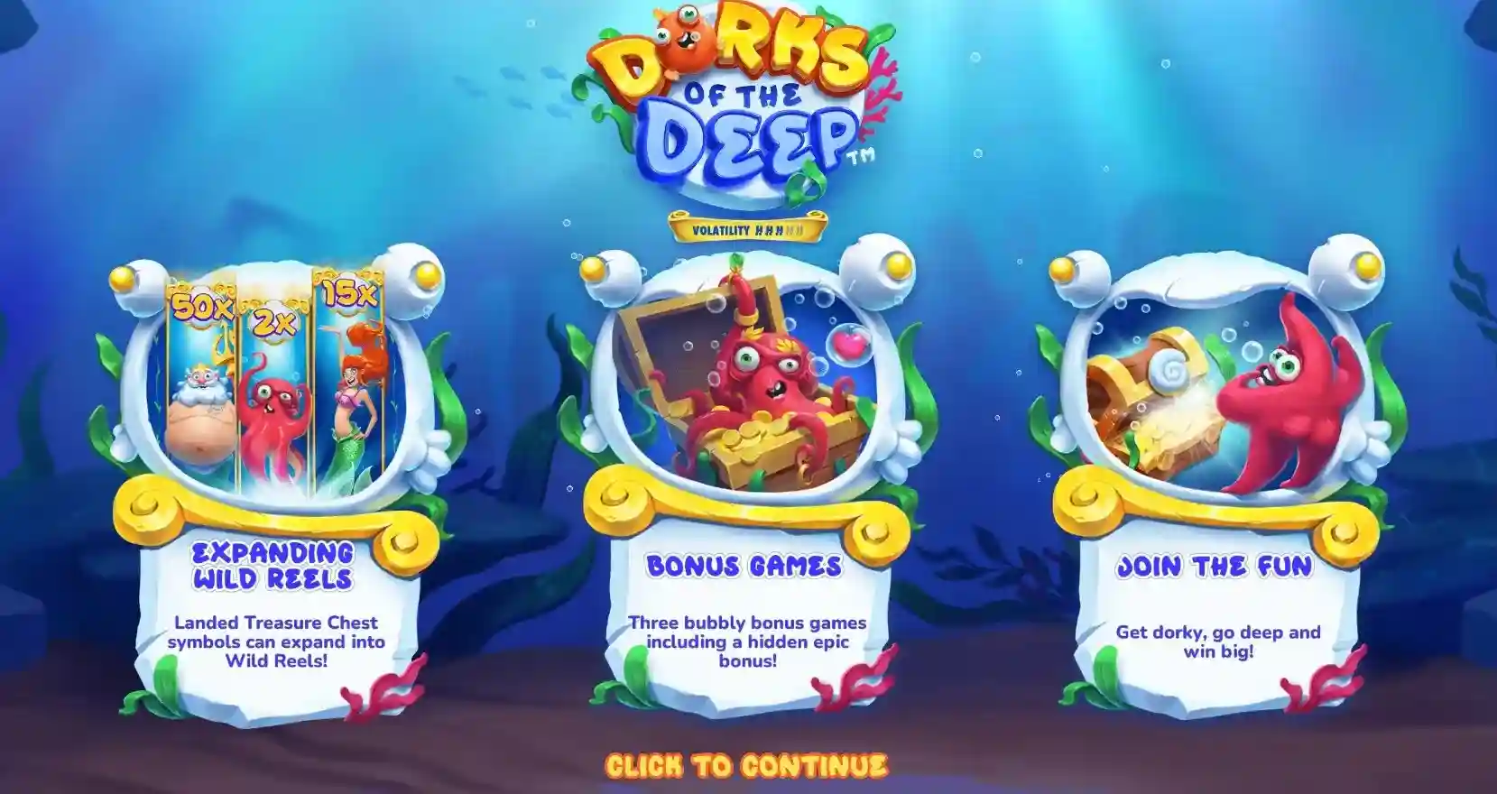 Pantalla del juego de tragamonedas mostrando símbolos submarinos, líneas de pago y opciones de jackpot.